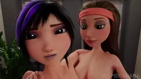 GoGo Tomago & Honey Lemon (RapidBanana) [Big Hero Six]