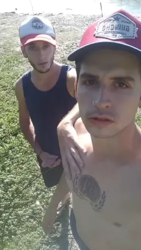 With my friend we went to a lagoon and we couldn't resist the urge to fuck 🥵🔥