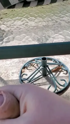 [35] Nothing like an outdoor stroke!