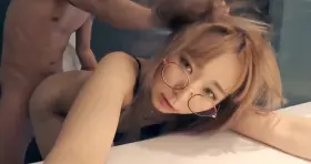 Just a perfect Asian teen getting pounded...