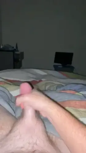 Making my small cock explode after hours of edging