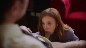 Cute Maddi Collins give a perfect head to his cock