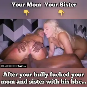 You Watch as a bbc Cums Inside Your Mom Before Your Sister Licks it Clean!