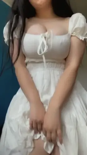 Let’s be honest, my tits looks perfect in this dress