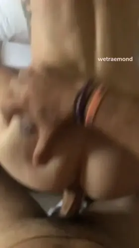 I put in my braid for an extra handle 💦🍑