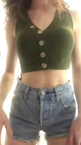 Did you guess how big I’d be before I took my bra off??