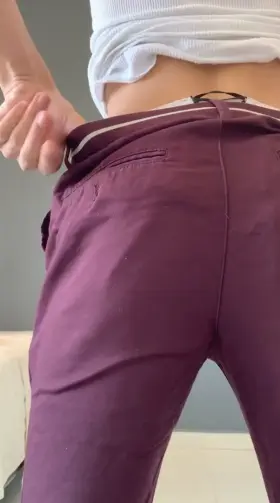 [18] Watch me take my clothes off!