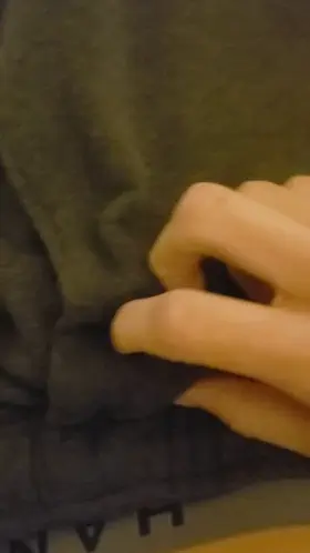 its literally poking out of my pocket hole