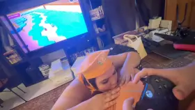 Rewarding him for winning in Fall Guys 👅💦