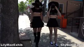 Having a great day in the city with a friend