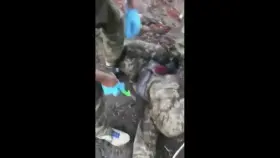 Russian military castrated and shot a Ukrainian prisoner