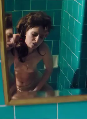 Carol Duarte intense action in brazilian movie 'Invisible Life' (AI enhanced, 60 fps)