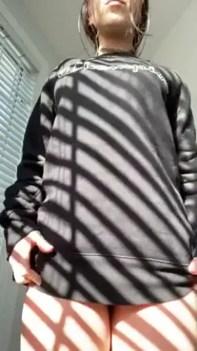 Just a petite 4’11 teen hiding under a big sweater 😋 OC