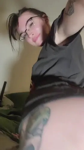 blowing kisses in hopes you'll lick it