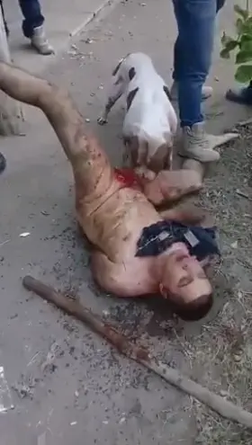 If they gave me that man I would do much worse