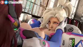 Mercy x D.Va (ToastedMicrowave, RandomTide) [Overwatch]