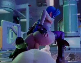 Jinx riding (TheCount) [League of Legends]