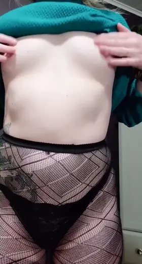 Wanna play with my little nipples?