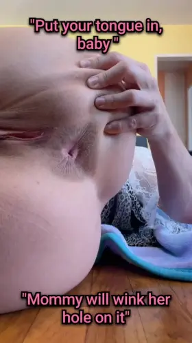 Obsessed with Mom's asshole