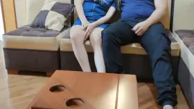 When Mommy Falls Asleep on Daddy I make Him Happy