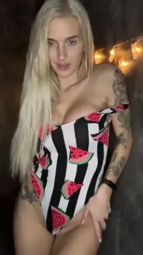 what more do you want? me or watermelon