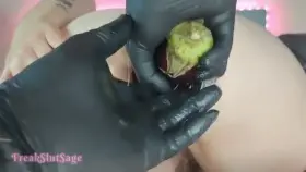 this massive eggplant was such a tight squeeze in my ass 🍆 [oc][f]