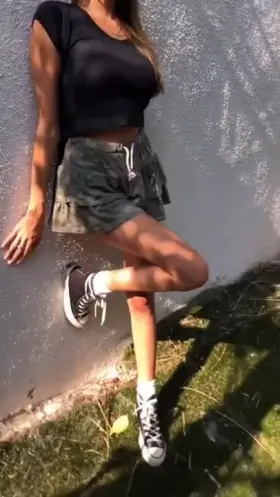 Your daughter, Madison Beer can’t control hanging around the streets of your neighbourhood, teasing any man that walks past, you’ll drive home from work and see a line of men, waiting for their turn..