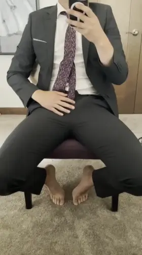 Do you like a cut cock in a suit?