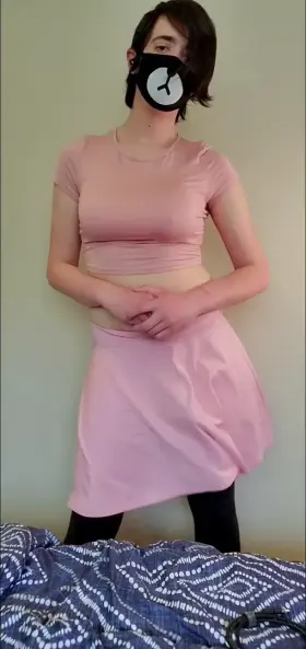 I found something under my skirt. Wanna check it out?