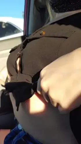 It's important to show off my best assets where they can be most appreciated, mall parking lots