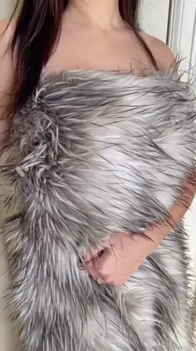 Do you like my furry blanket reveal?