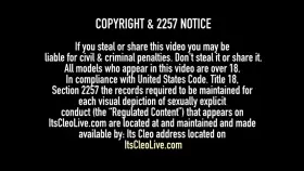 Cam Cutie Its Cleo & Ebony bud Fuck Joe the Cock!