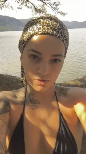 my little breasts love the rays of the sun