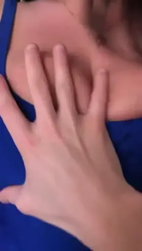 Feeling up Angela's Tits