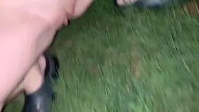 Just some late night lawn watering... ;)