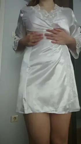 Do you like my underwear in my nightgown?