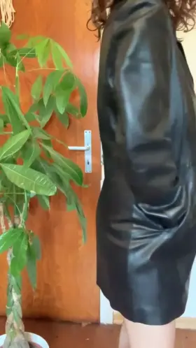 Look what I got under my jacket😈