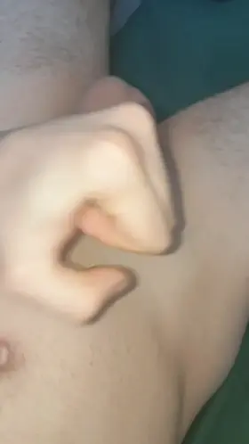 Not much cum left at the 4th ruined orgasm in a row