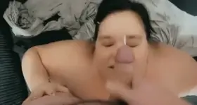 Facial from next door 💦 only popped round for a chat