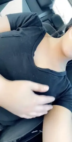 Showing off my big tits makes me so horny