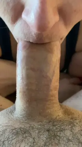 Slow motion deepthroat blowjob. This is what you may see when I look you in the eyes.