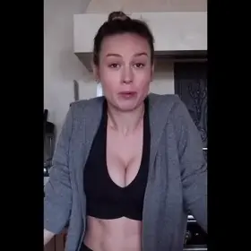Brie Larson from her YouTube video about Composting.