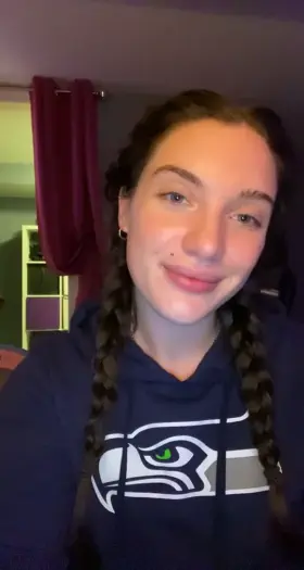 Cheering for my Seahawks in the best way [F][OC]