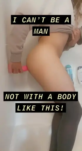 It’s the best for everyone that I’m a sissy