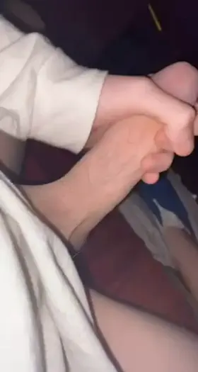 Just jerking my 18 year old cock