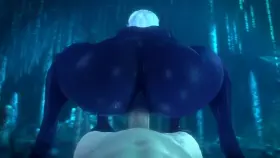 Nualia riding (noname55) [Fallen Throne]