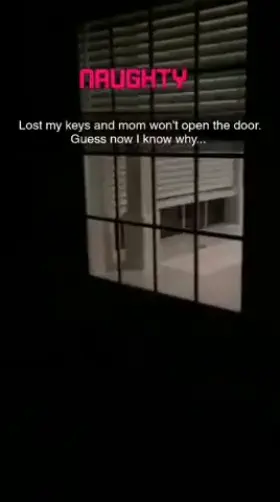 Why mom won't answer the door