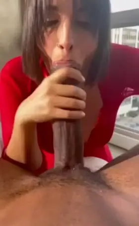 Taking care of that meat 🤤👅🍆💦