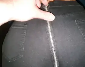 Ass unzipped