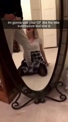 Youve never seen her act like that....